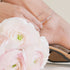 Peach | .925 Sterling Silver | Mermaid Glass Infinity Clasp Anklet